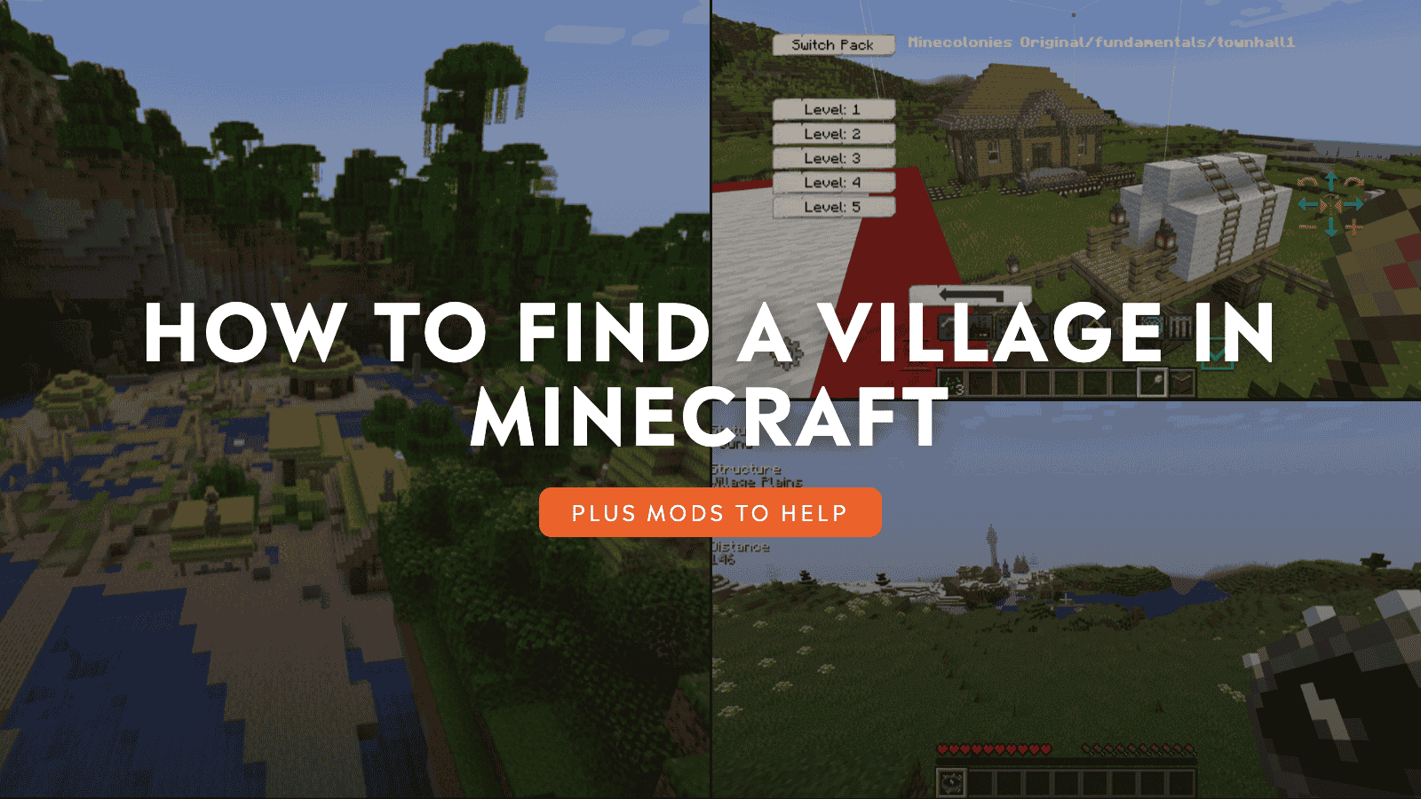 How To Find a Village in Minecraft