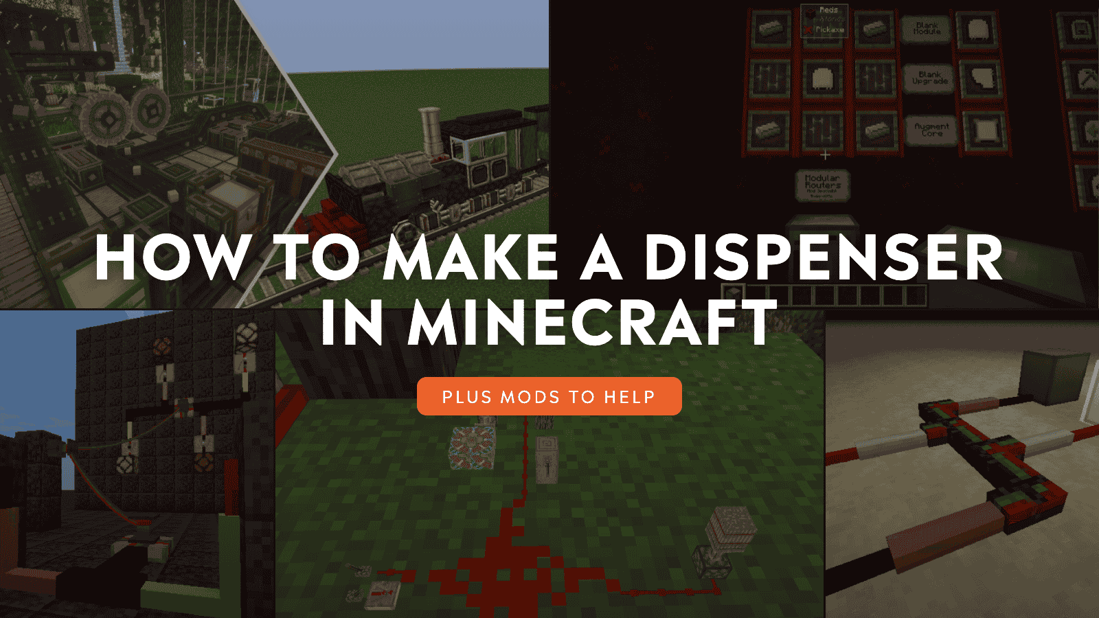 How to Make a Dispenser in Minecraft