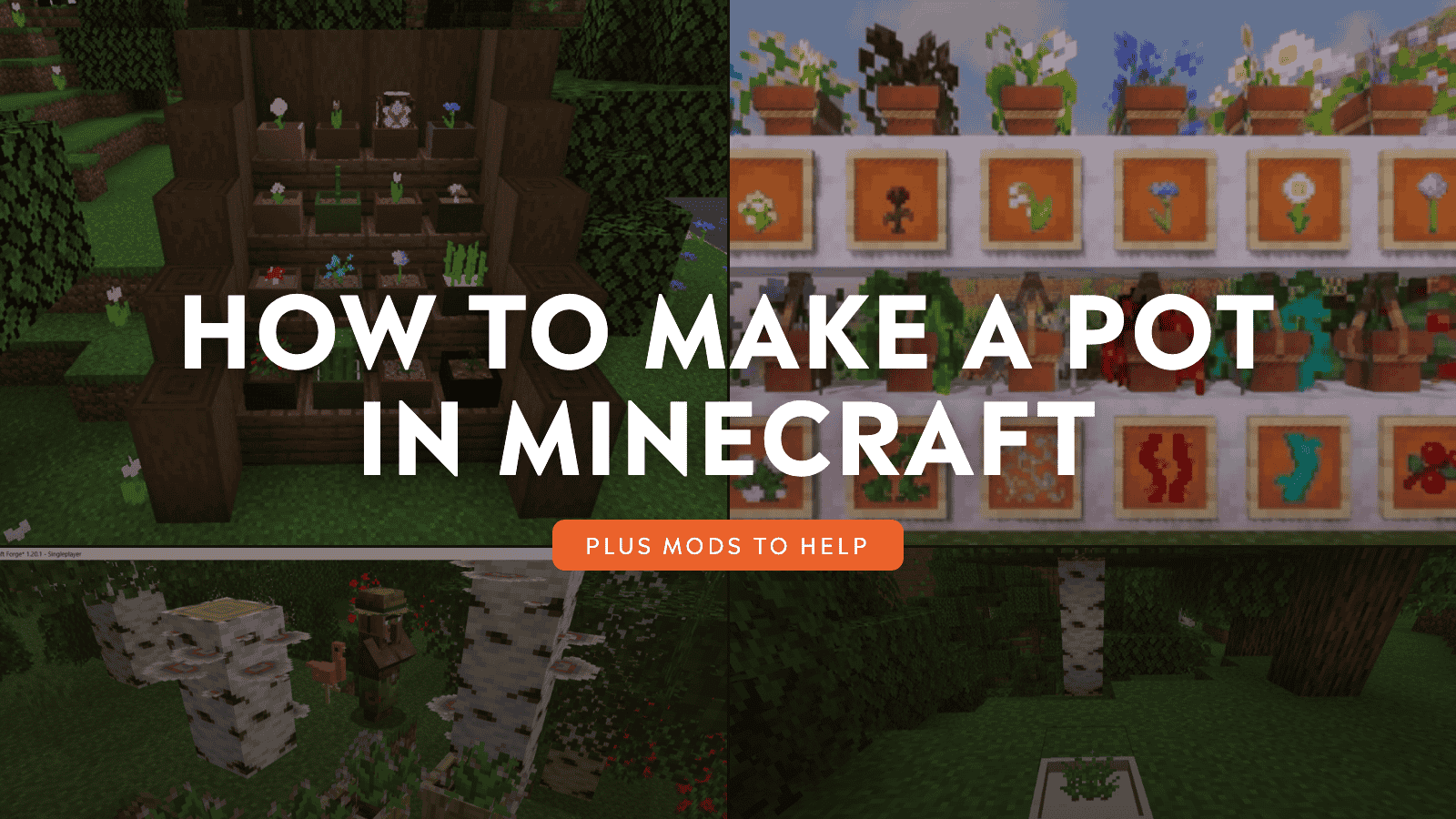 How to Make a Pot in Minecraft