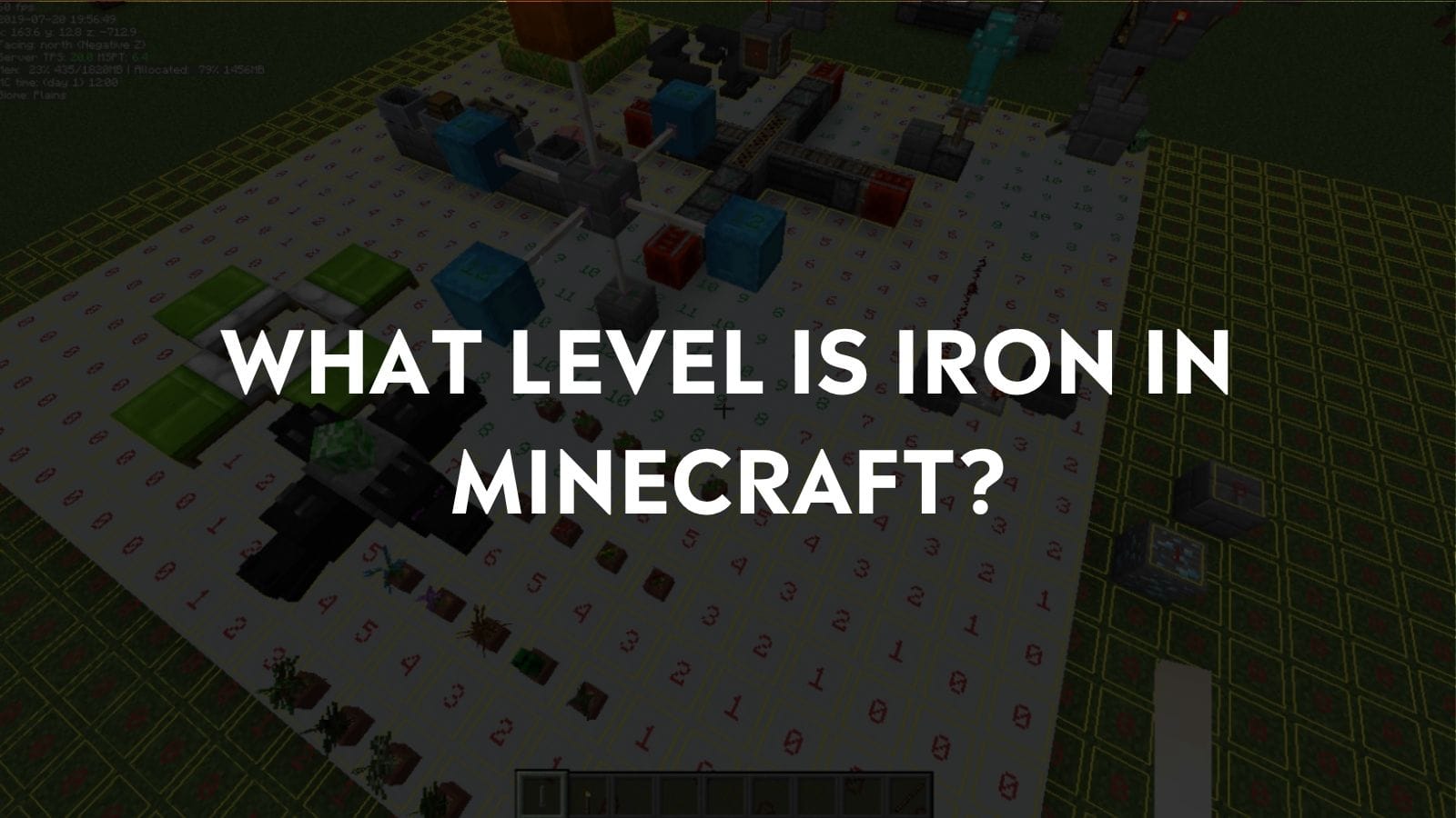 What Level Is Iron in Minecraft?