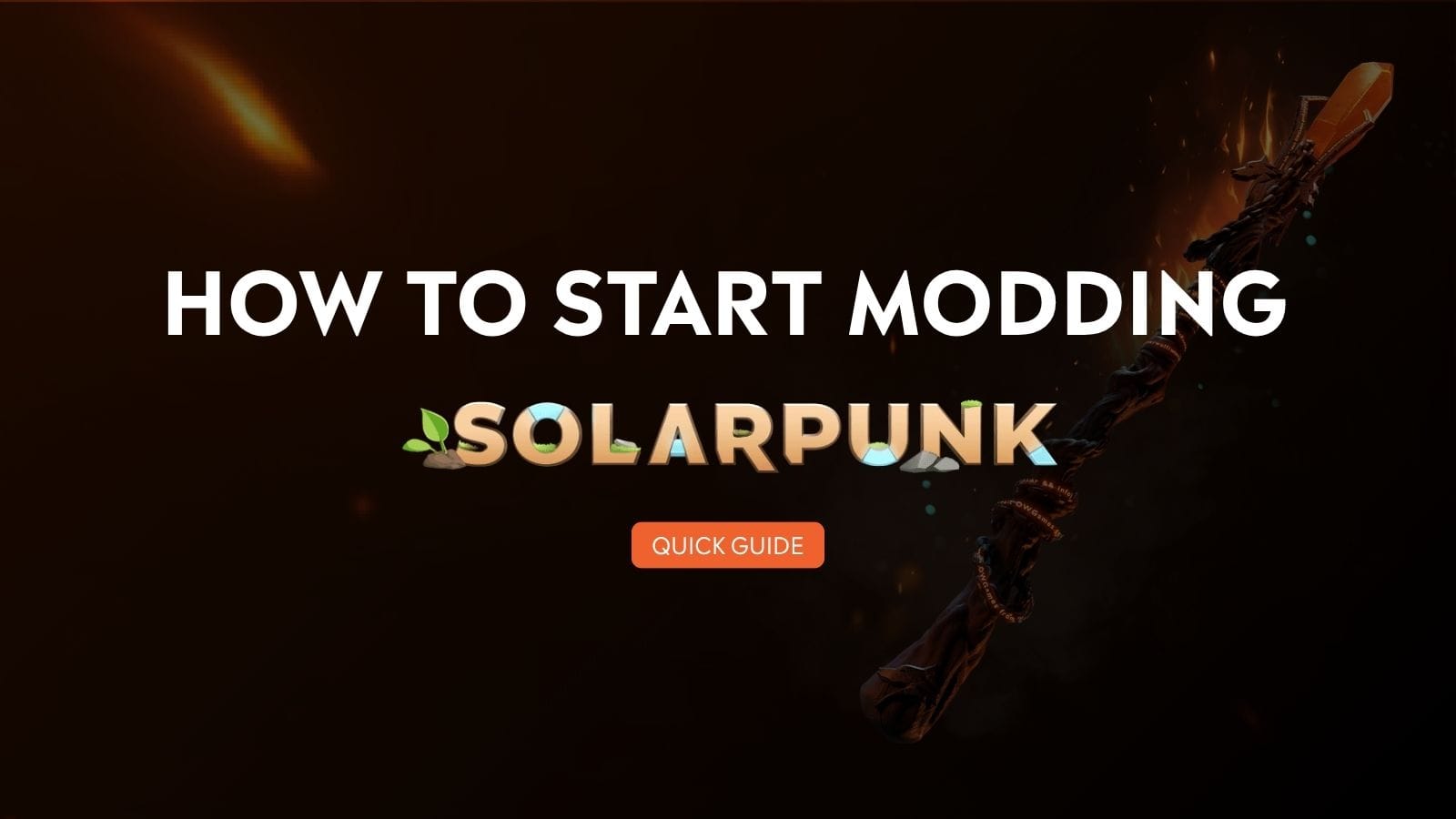 How to Start Modding Solarpunk (Quick Guide)