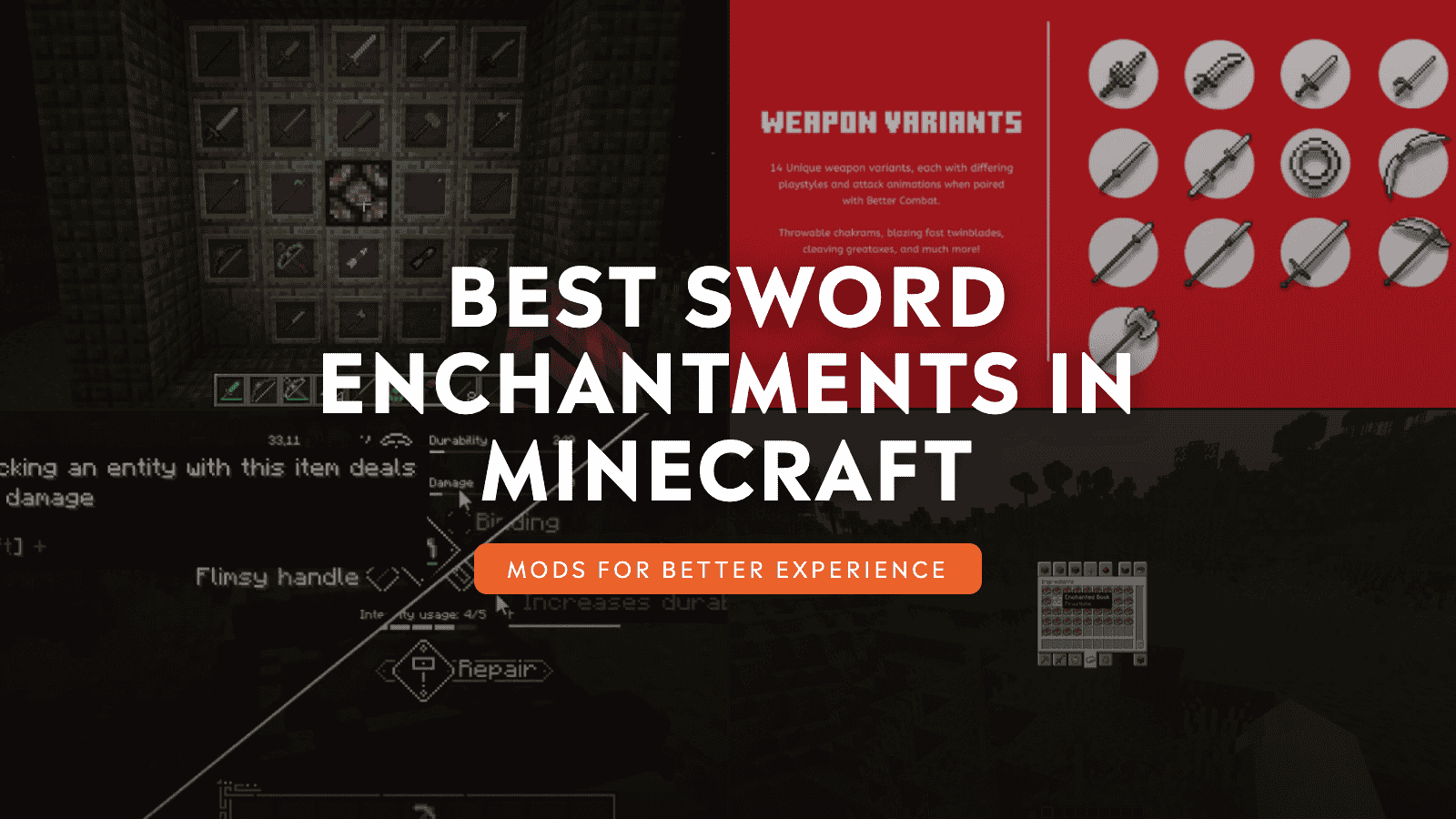 Top Sword Enchantments in Minecraft