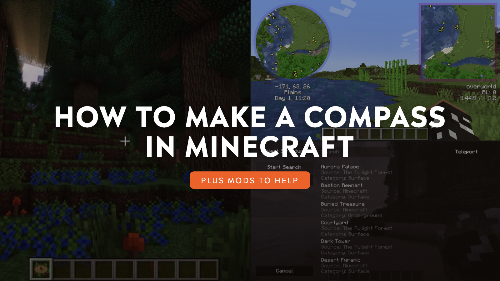 How to Make a Compass in Minecraft