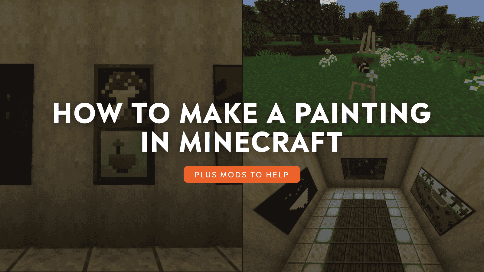 How to Make a Painting in Minecraft