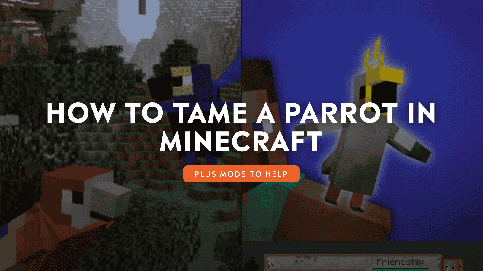 How to Tame a Parrot in Minecraft