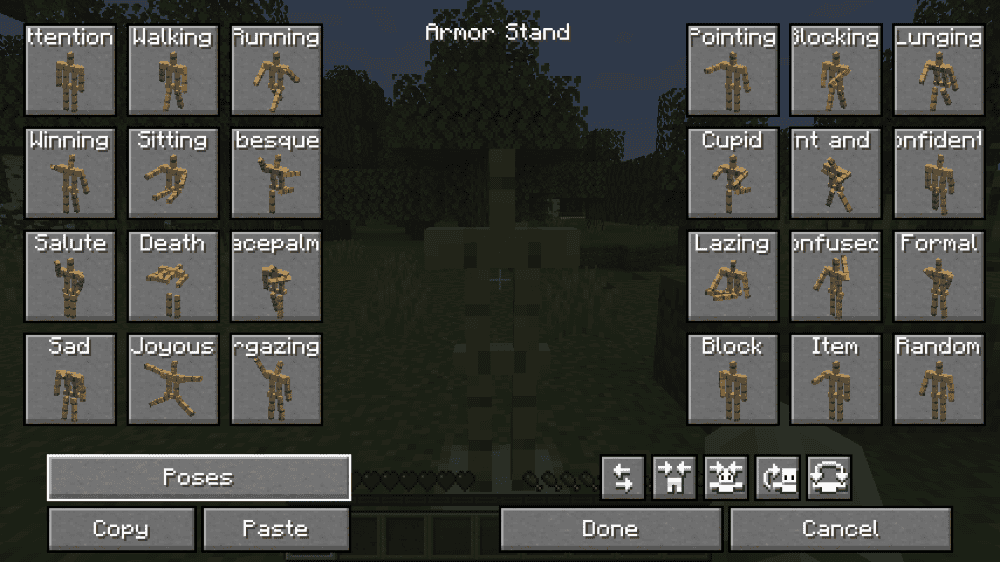 Armor Poser Mod