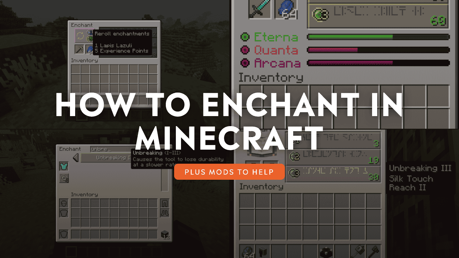 How to Enchant in Minecraft