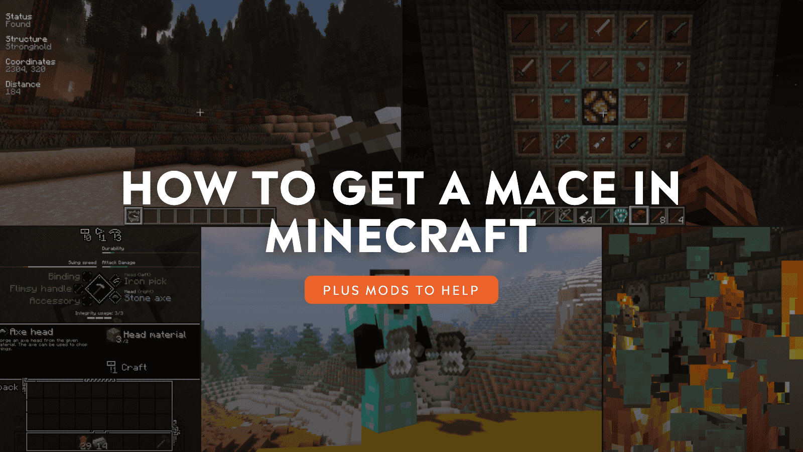 How to Get a Mace in Minecraft