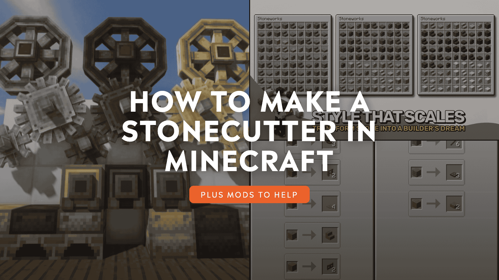How to Make a Stonecutter in Minecraft