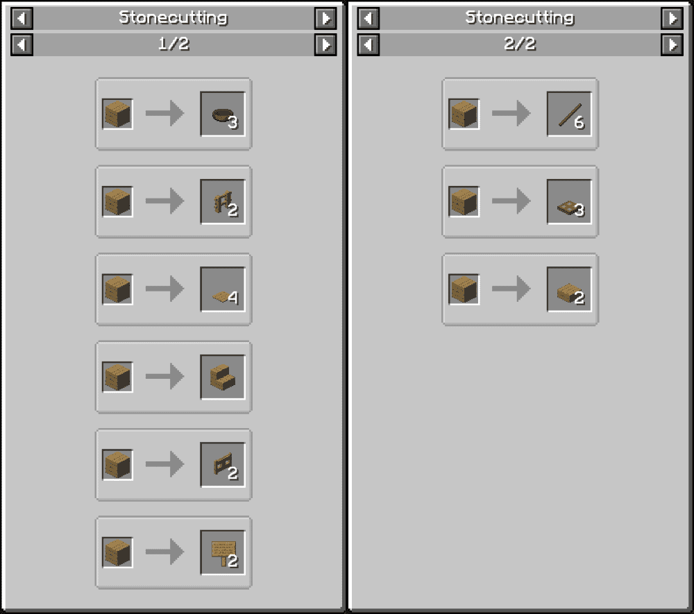Actually Useful Stonecutter Mod