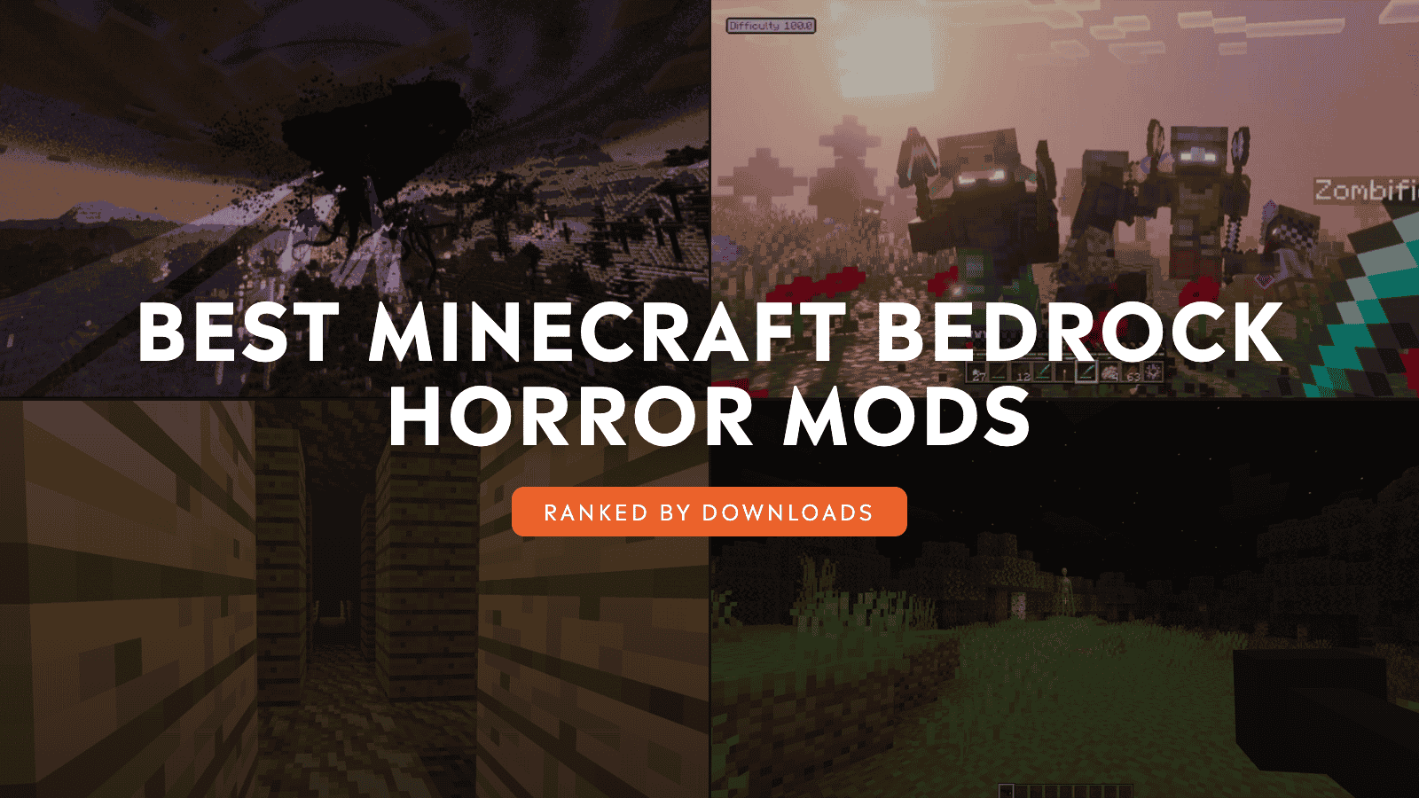 10 Best Minecraft Bedrock Horror Mods by Community Downloads