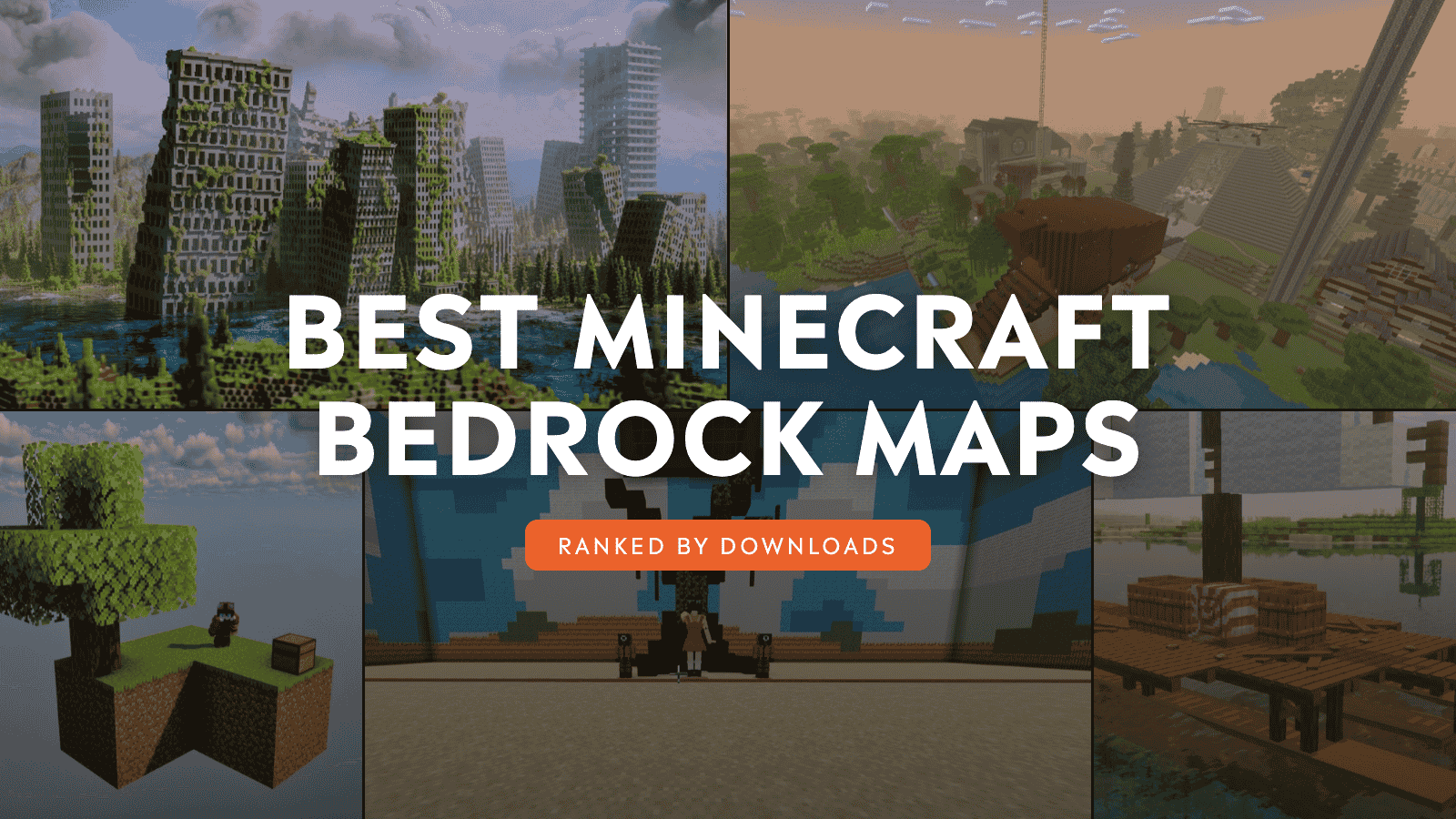 Top 20 Minecraft Bedrock Maps by Community Downloads