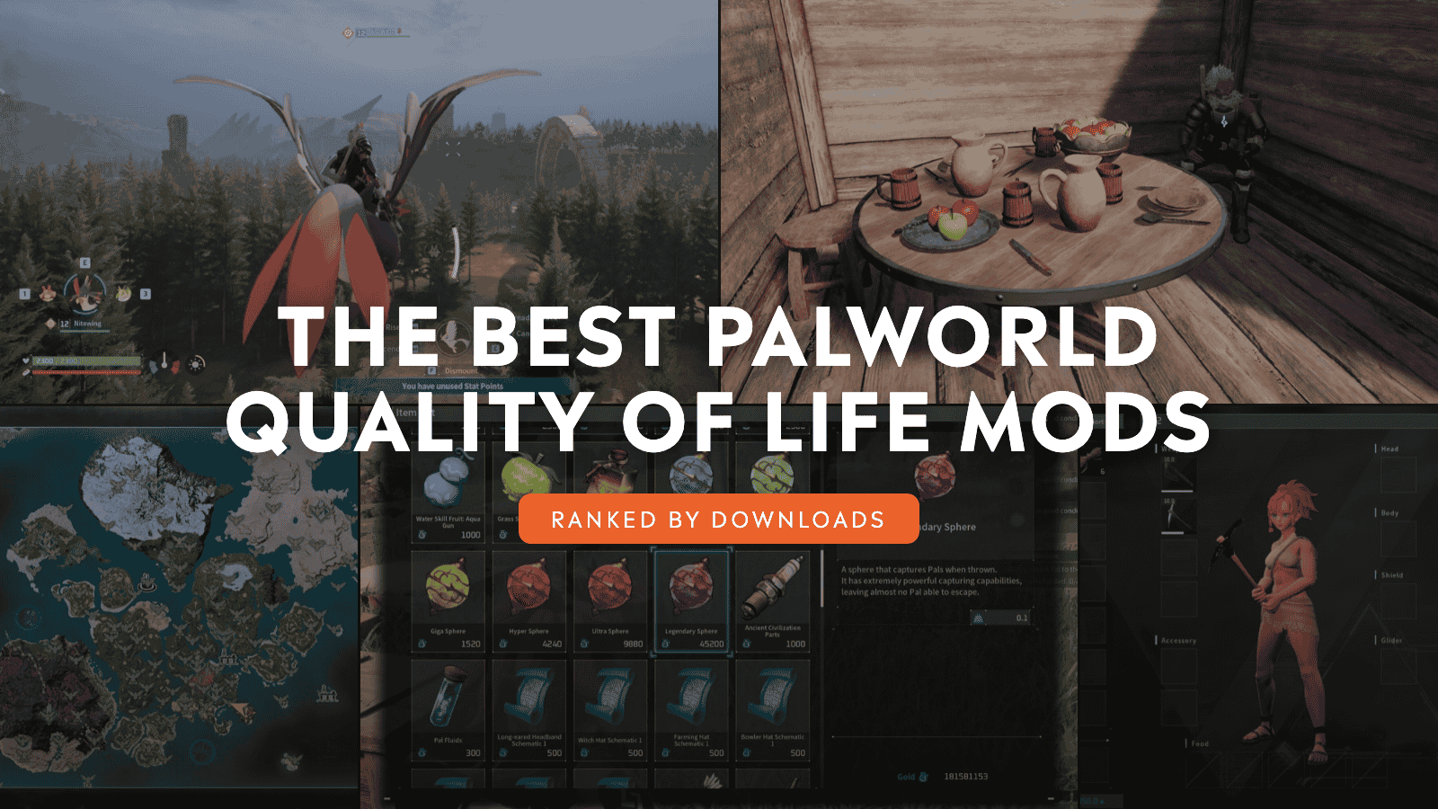The 6 Best Palworld Quality of Life Mods by Popular Downloads