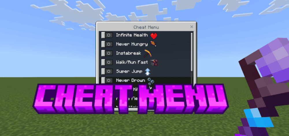 Cheat Menu Mod