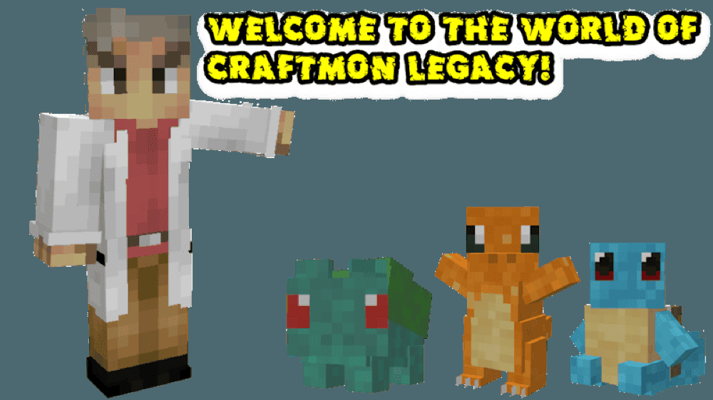 Craftmon Legacy Mod