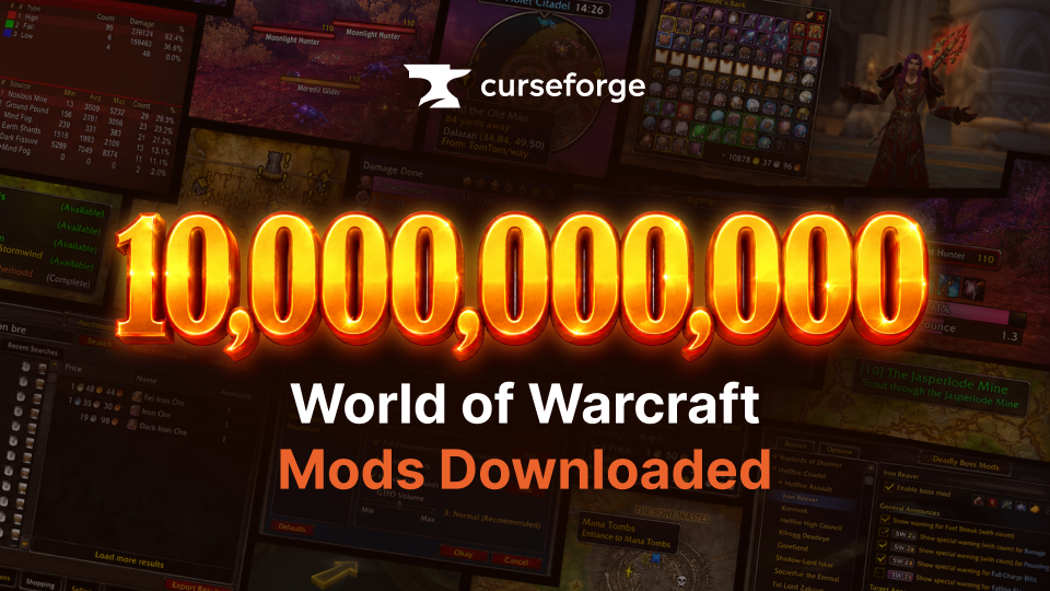 Celebrating 10 Billion Downloads: The 10 Most Influential WoW Addons