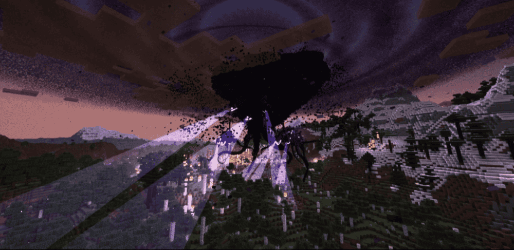 Decayed Reality V2.1 - Wither Storm Replica Mod