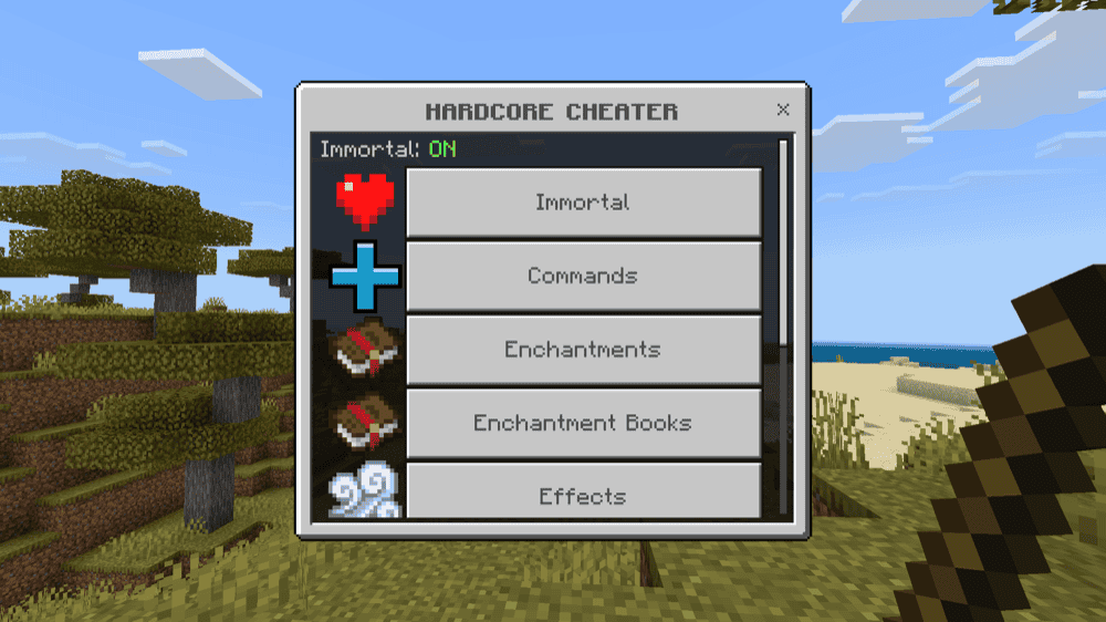 Hardcore Cheater Mod