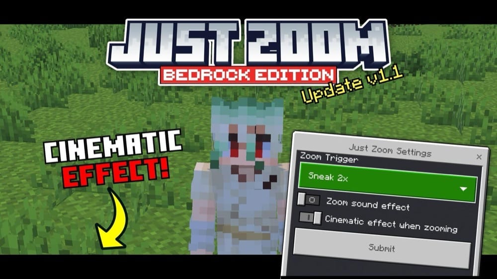 Just Zoom Addon