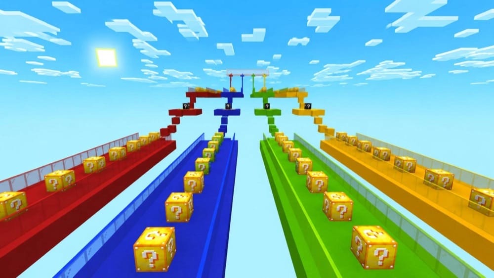 Lucky Block Race Map