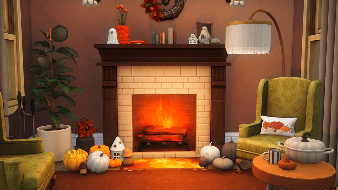 The Sims 4 Autumn & Halloween Mods: Cozy Build/Buy CC for Spooky Season