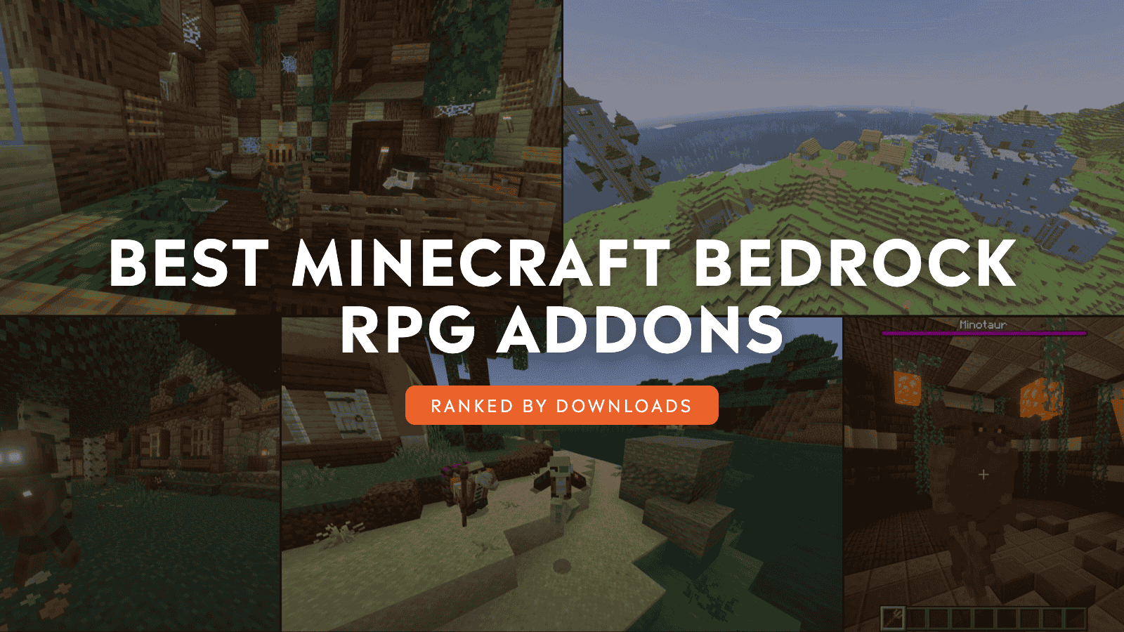 10 Best Minecraft Bedrock RPG Addons by Community Downloads