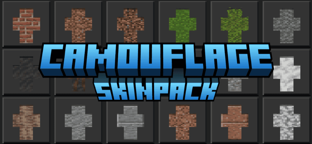 Camouflage and Trolling Skinpack Skin Pack