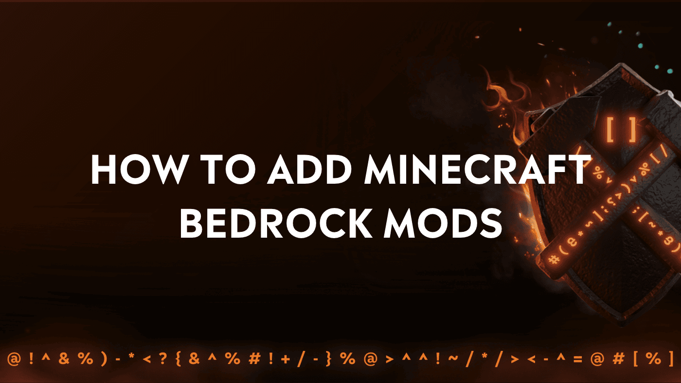 How to Add Minecraft Bedrock Mods