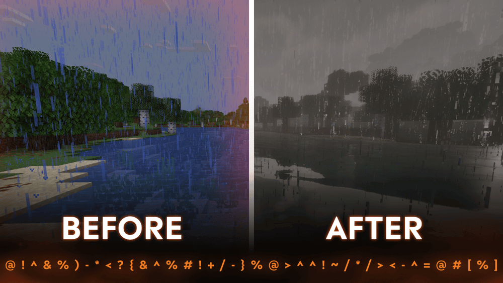 Minecraft – Enhanced Graphics and Visual Fidelity