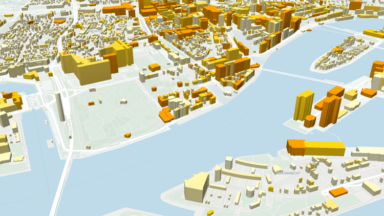 Vliegen naar Rotterdam