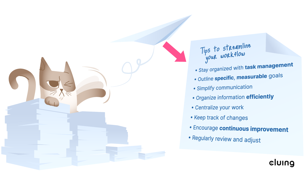 Tips to streamline your workflow