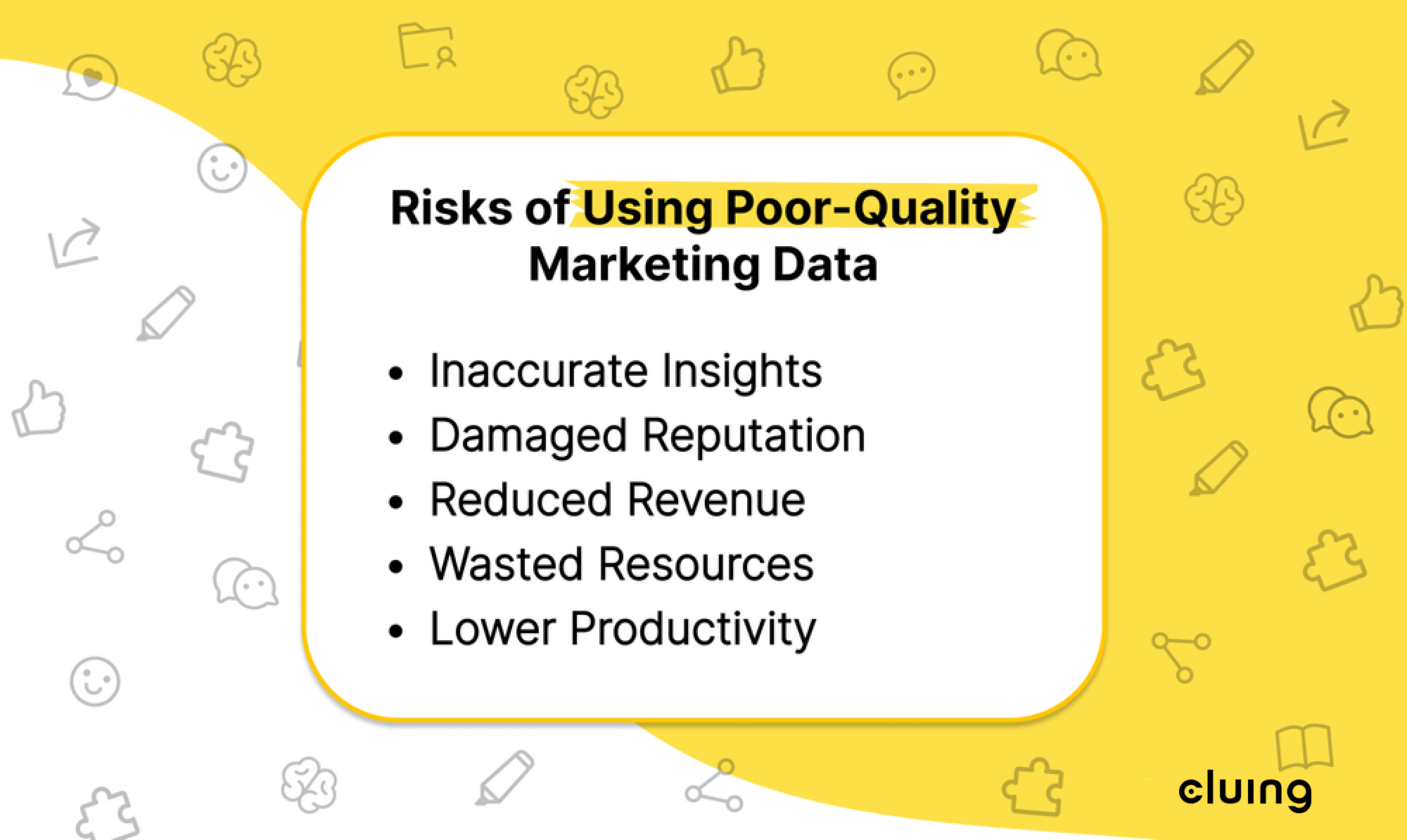 Risks of using poor-quality marketing data [2026]