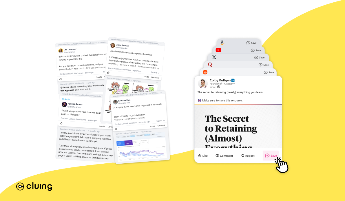 Read it later system for LinkedIn posts - Save, organize, and use what you find [2026]