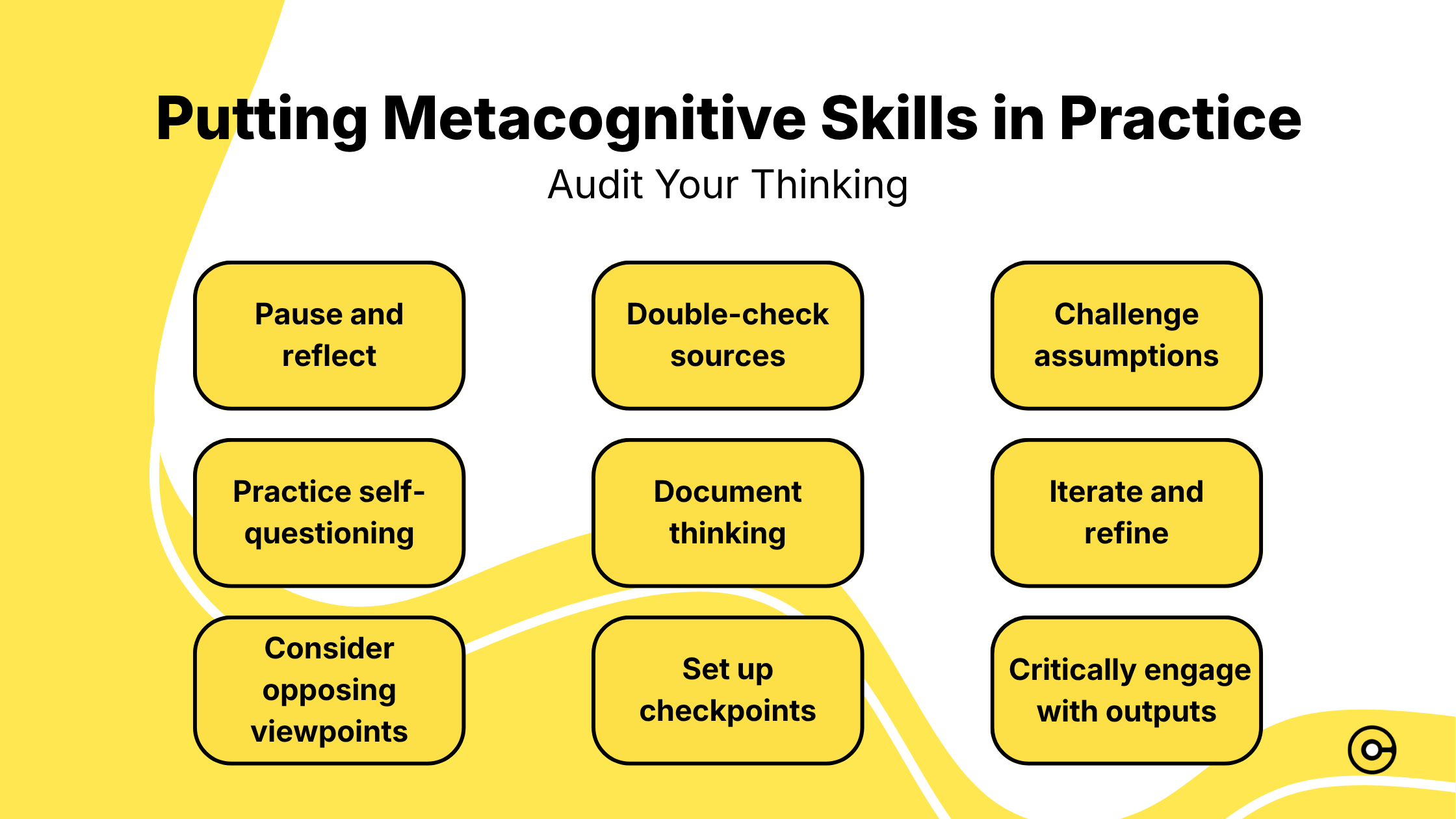 How to Audit Your Thinking - Putting Metacognitive Skills in Practice