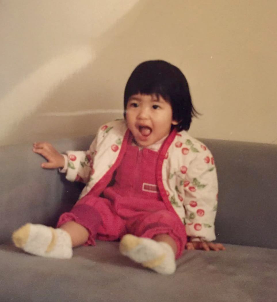 This was probably the last time I ever wore anything hot pink