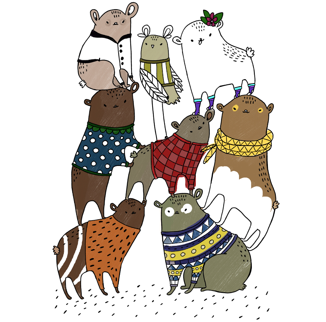 Let's celebrate Friendship with awesome, new illustrations