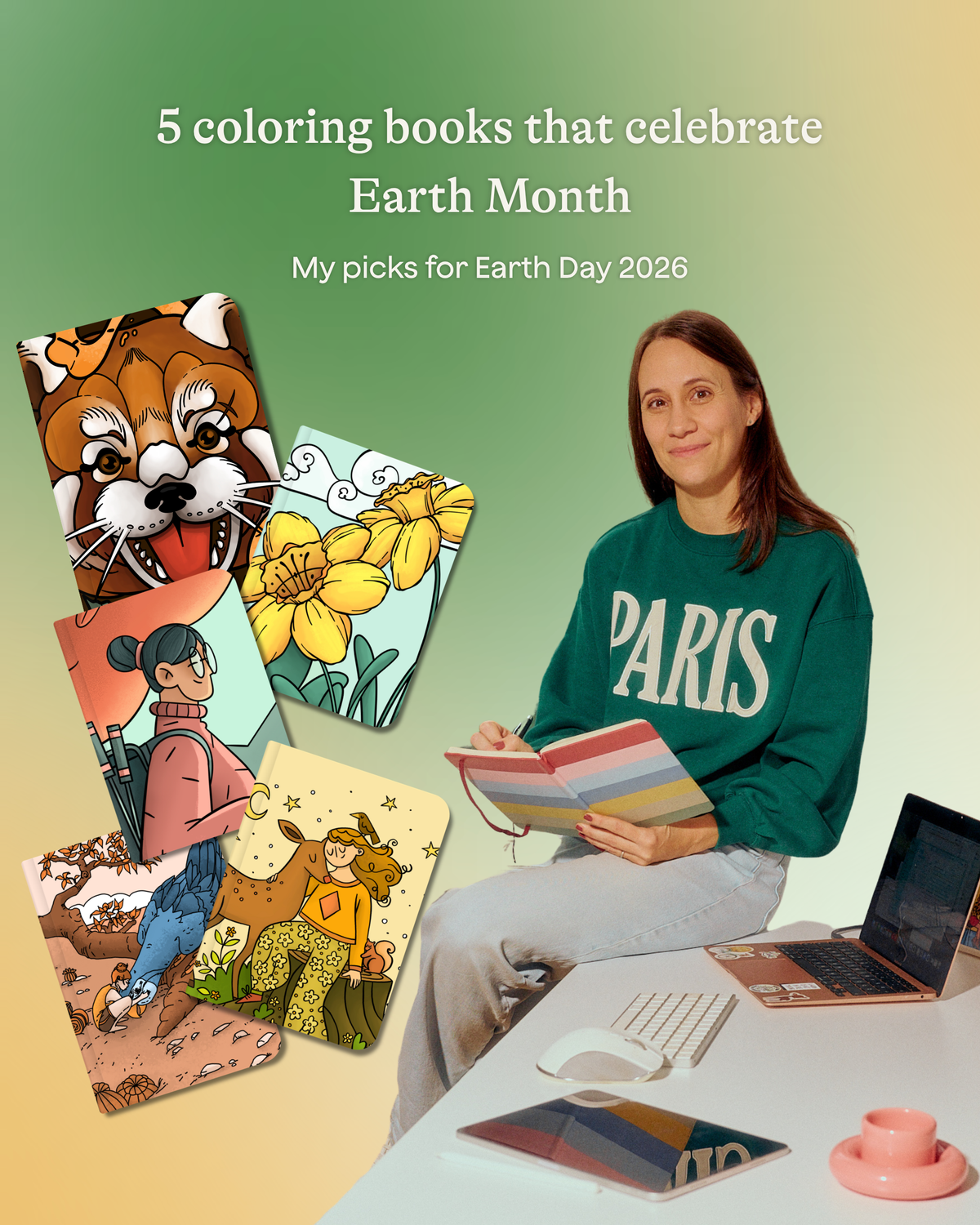 5 Coloring Books That Celebrate the Earth: My Picks for Earth Day 2026