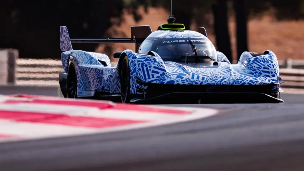 Ford's WEC challenger makes its on-track debut post image