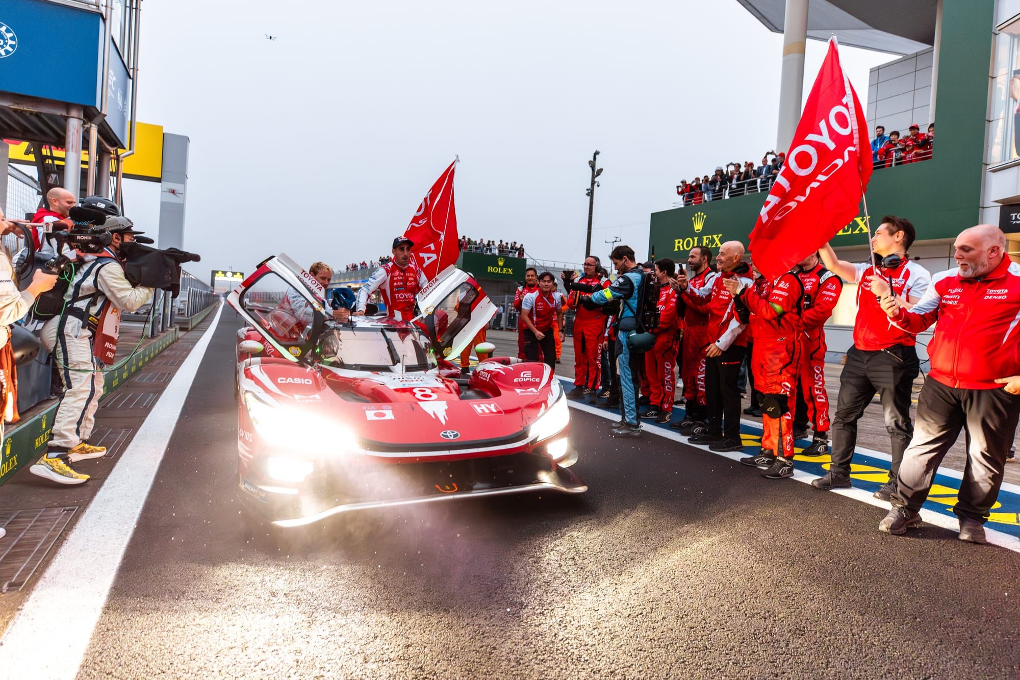 Toyota steals victory from Alpine at Fuji