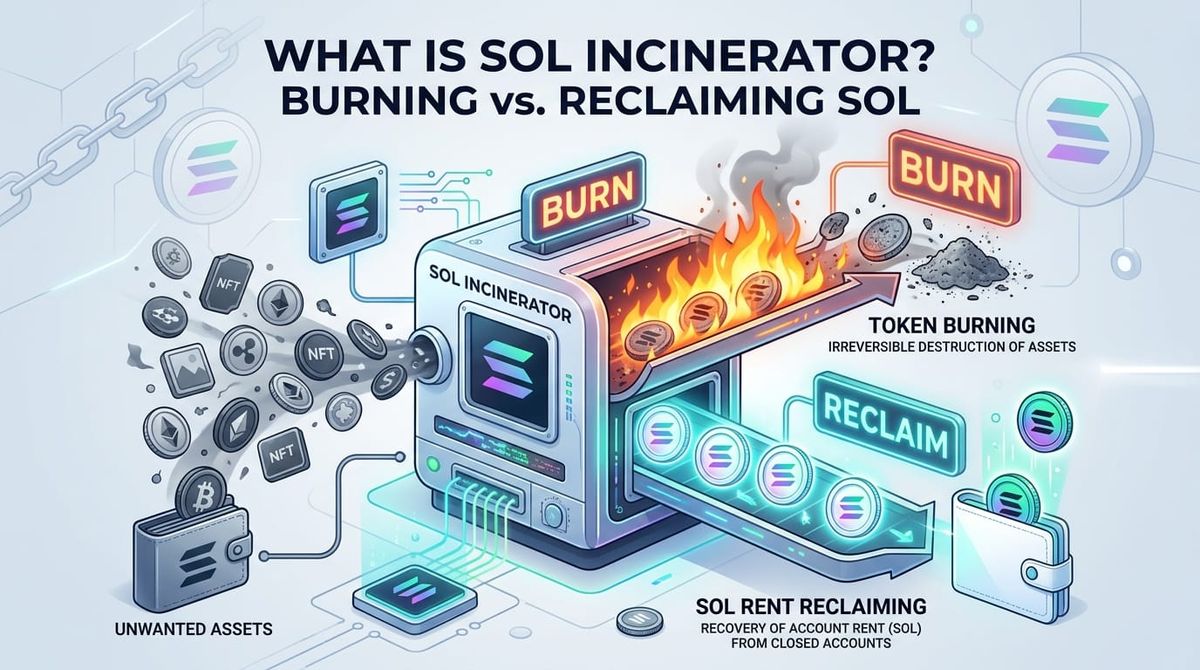 What Is Sol Incinerator? Burning Tokens and Reclaiming SOL Are Different
