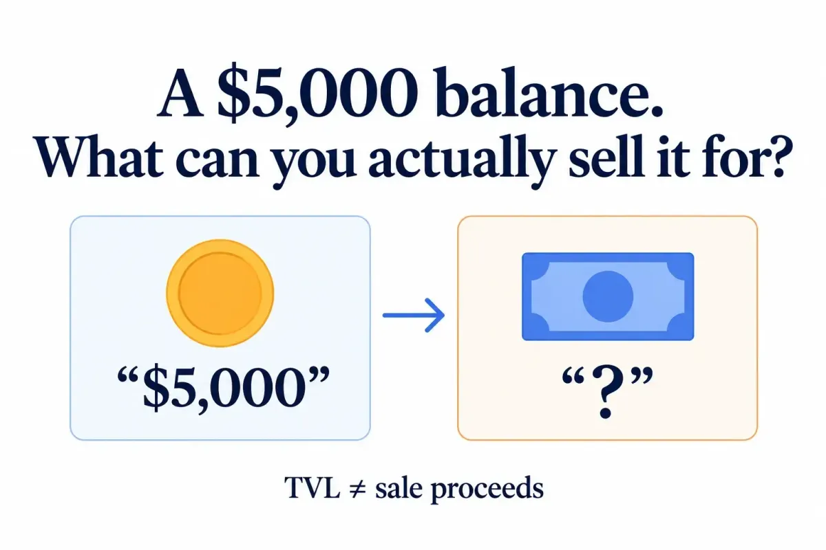Why High Liquidity Pool TVL Can Still Mean a Poor Sell Quote
