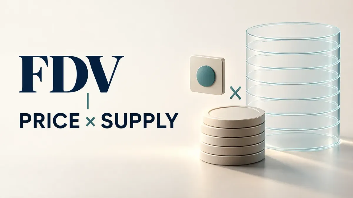 What Is FDV in Crypto? What Fully Diluted Valuation Actually Measures