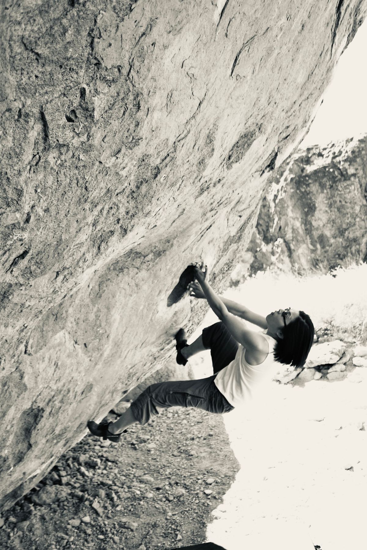 Bouldering harder in midlife