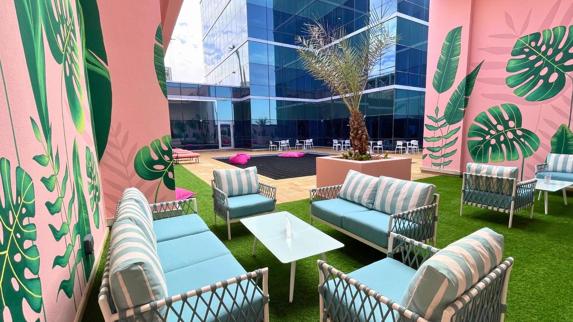 Jobetter Barsha Heights Terrace with Net-Lounge