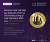 Dentons Luật Việt tiếp tục được ghi nhận tại Giải thưởng Công ty Luật ABLJ Việt Nam 2026