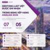 DENTONS LUẬT VIỆT ĐƯỢC GHI NHẬN TẠI 12 HẠNG MỤC TRONG BẢNG XẾP HẠNG ASIALAW 2026