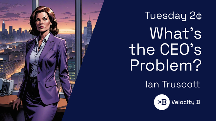 What's the CEO's problem?