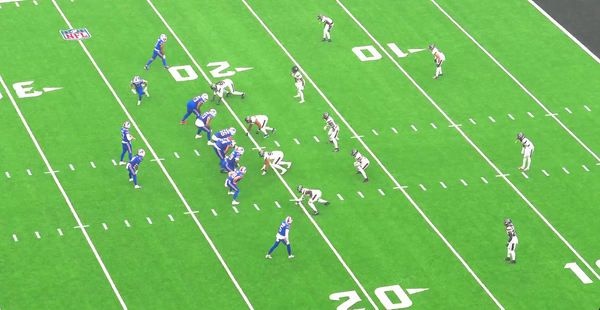 Houston's lack of pass rush against the Bills does mildly concern me