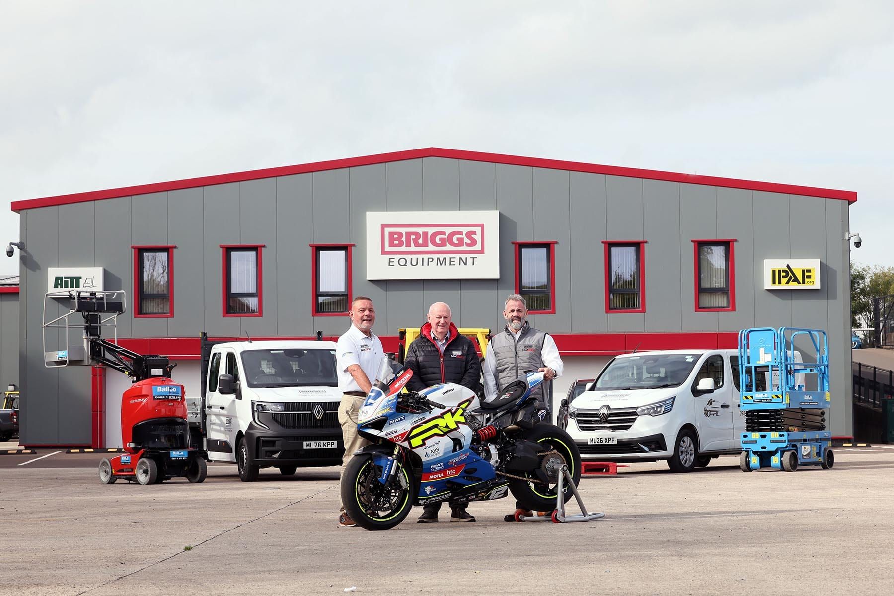 Briggs Equipment extends North West 200 title sponsorship to centenary year