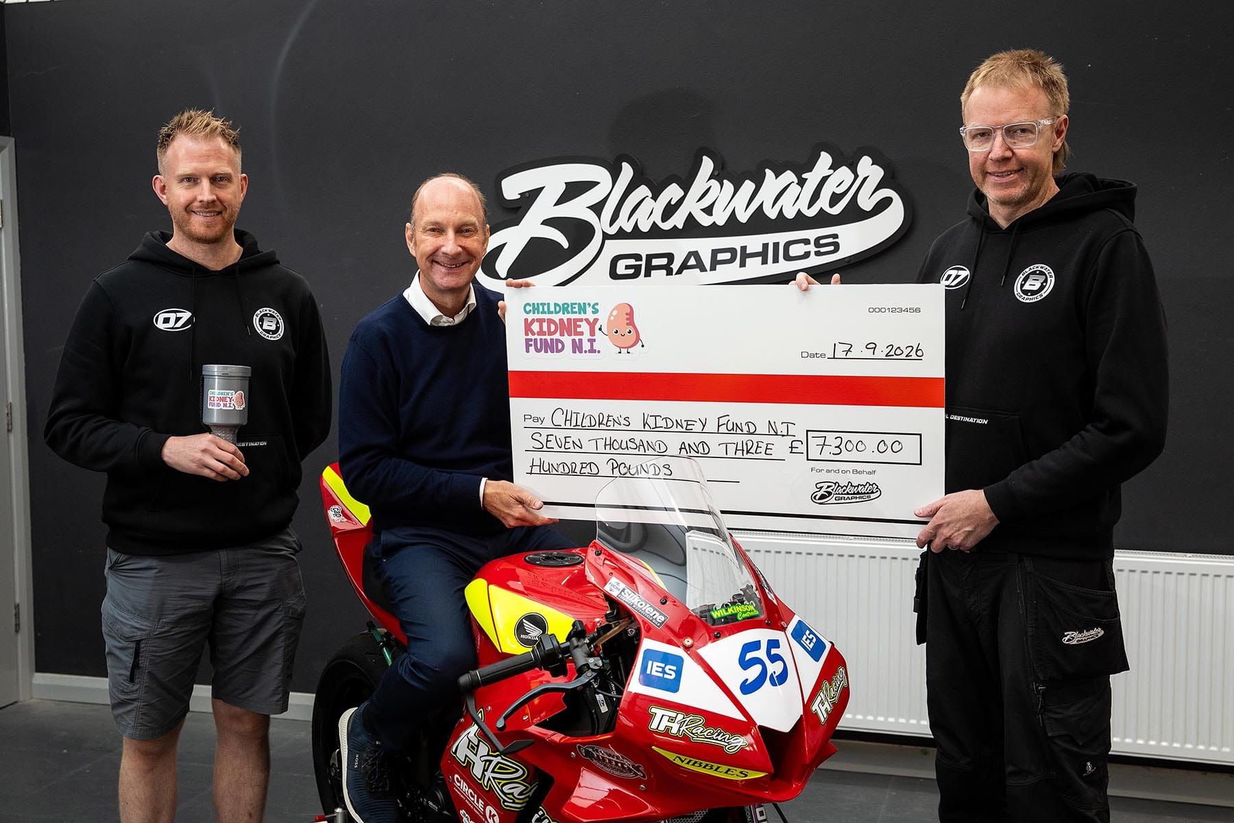 Blackwater Graphics Charity BBQ Raises £7,300 for Children’s Kidney Fund NI